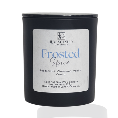 Frosted Spice Candle