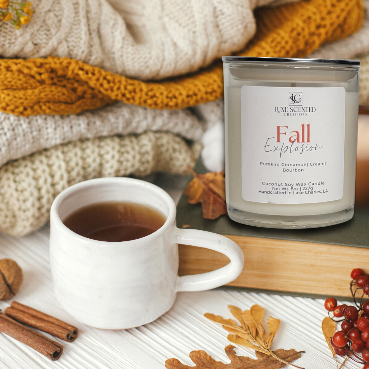 Fall Explosion Candle