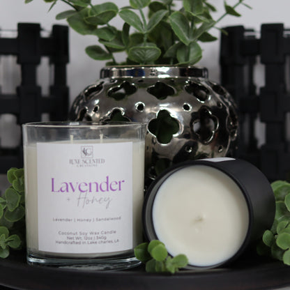 Lavender + Honey Candle