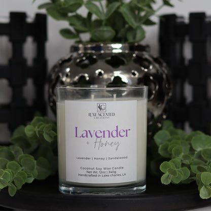 Lavender + Honey Candle