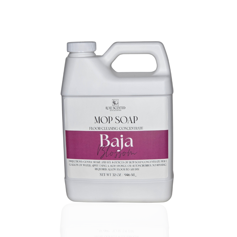 Baja Blossom Mop Soap Floor Cleaning Concentrate