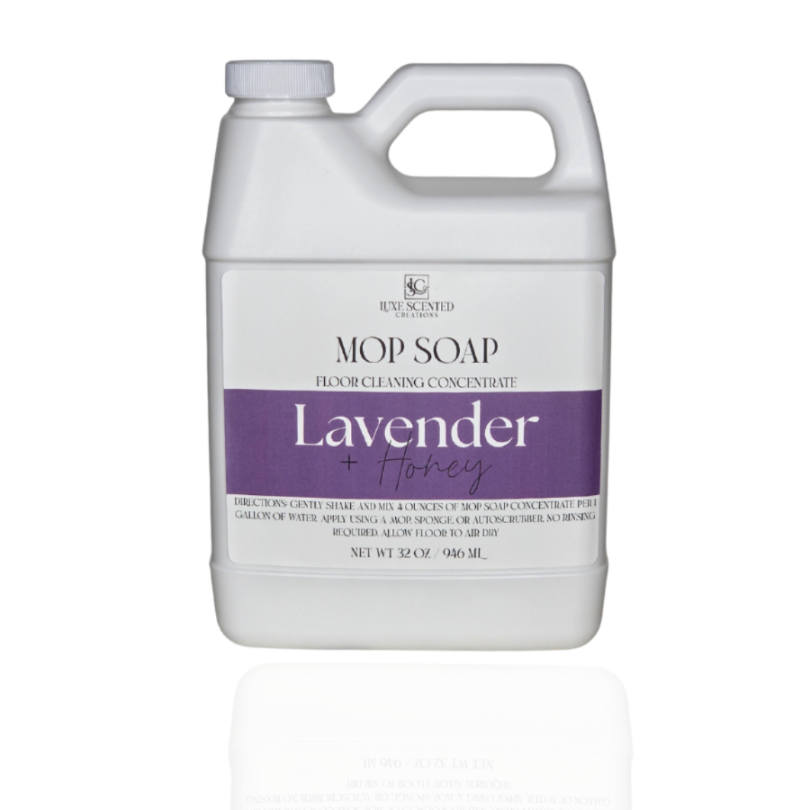 Lavender + Honey Mop Soap Floor Cleaning Concentrate