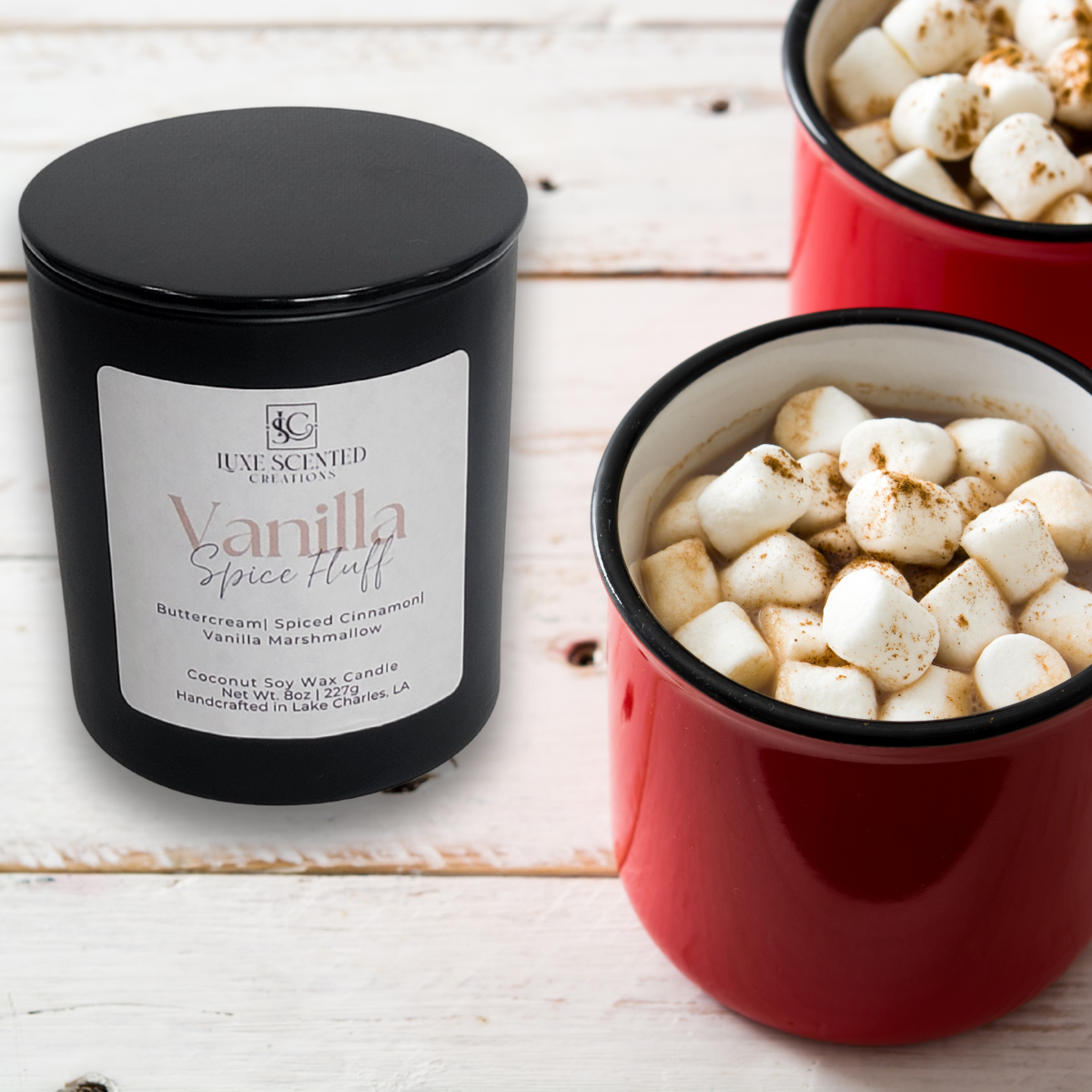 Vanilla Spice Fluff Candle